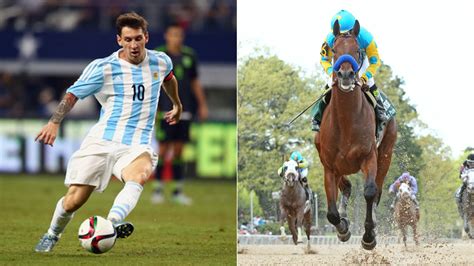 Lionel Messi Fue Nominado A Deportista Del Año Con Novak Dkjokovic Usain Bolt Y ¡un Caballo