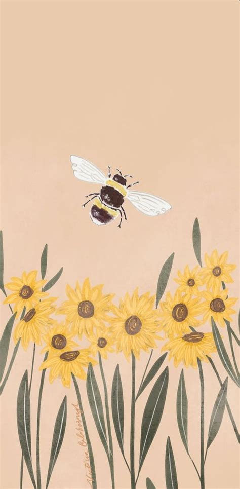 Share More Than 87 Bee Aesthetic Wallpaper Latest Vn