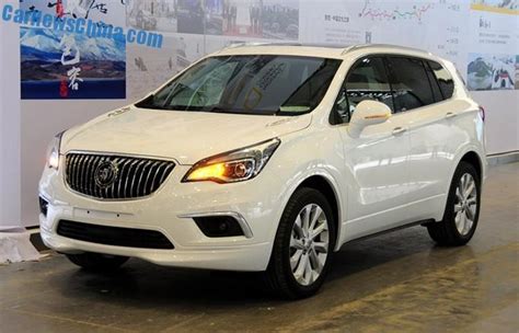 Spy Shots Buick Envision SUV Is Naked From All Sides In China