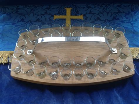 1639 Communion Glass Set X 40 Glasses Southern Synod Of The
