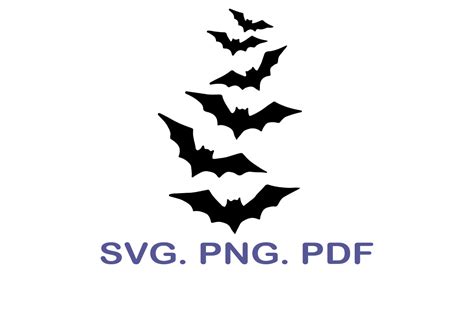 Bat Svg Halloween Bats Svg Graphic By Narcreativedesign · Creative Fabrica