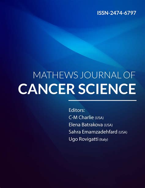 Previous Issues Cancer Open Access Journals Mathews International Llc