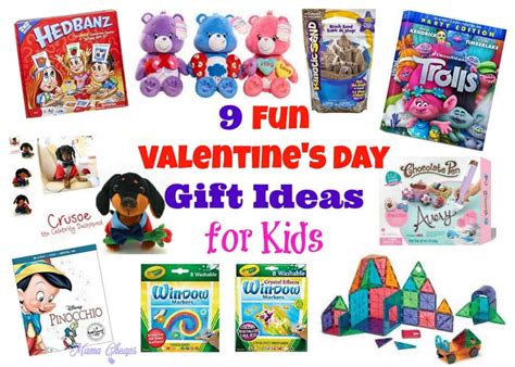 Wondering what to get him (aka your boyfriend or husband) for valentine's day? 9 Fun Valentine's Day Gift Ideas for Kids | Mama Cheaps