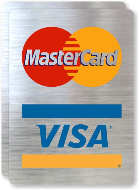 Visa Mastercard Logo Clipart Visa Sticker Label Transparent Clip Art