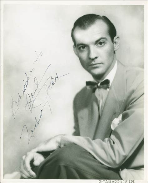 Zachary Scott Autographed Inscribed Photograph Circa 1944