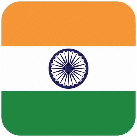 India Flag Icon Download On Iconfinder On Iconfinder