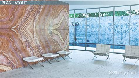 Barcelona Pavilion Overview And Floor Plan Lesson