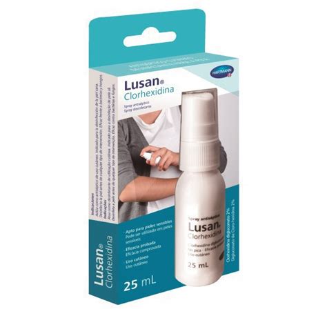 Lusan Clorohexidina Spray Antiséptico 25ml Comprar Agora