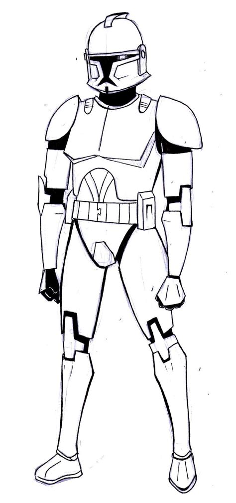 Clone Commander Cody Coloring Coloring Home