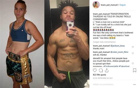 Boxeo Patricio Manuel Boxeador Transexual Que Intentó