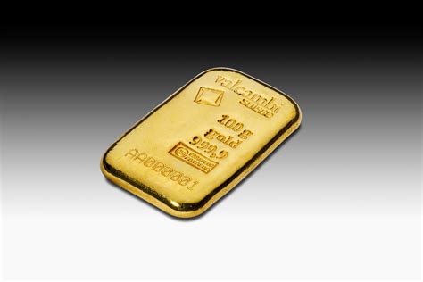 100 G Gold Bar 9999