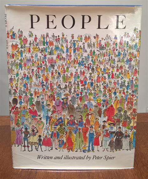 People - Peter Spier - First Edition, Childrens Book, World Population, Different Cultures ...