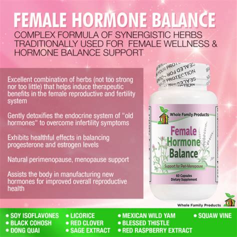 Female Hormone Balance Natural Herbs For Hormone Balance Beyond
