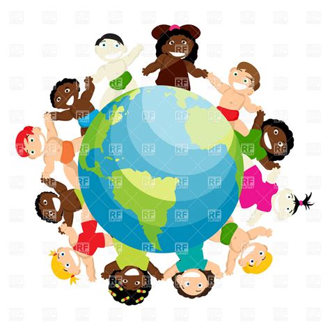 Kids Around The World Clipart Free Download On Clipartmag