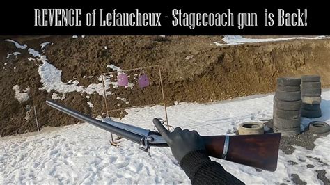 Revenge Of Coach Gun Lefaucheux Removable Stock Cal16old Two Barrel