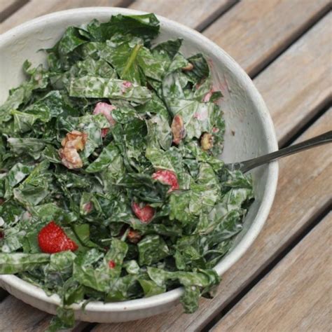 Strawberry Walnut Kale Salad Recipe Staying Close To Home