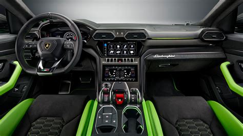 Lamborghini Urus Pearl Capsule 2020 Green Interiors Colorful