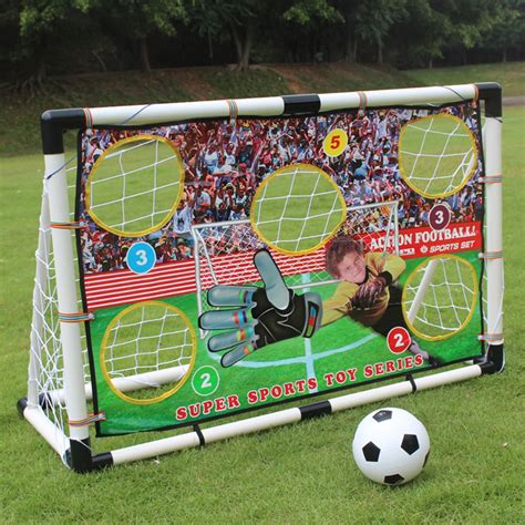 After all, healthy competition is what makes this world go round. 2in 1 pop up soccer goal portable soccer net kids soccer ...