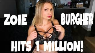 Zoie Burgher Hits Million Nudesat Mill Youtube