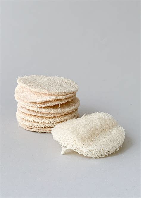 Natural Loofah Face Cleansing Pads Raleigh Vintage