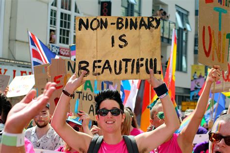 A Short Guide To Non Binary What Does Non Binary Mean Rainbow And C