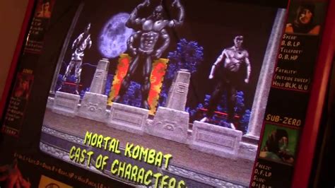 Mortal Kombat Arcade Secrethidden Ed Boon Menus Finally Discovered