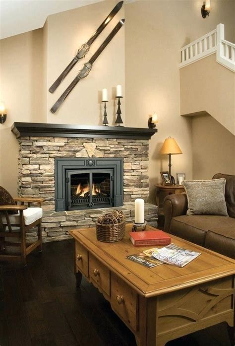 Dry Stacked Stone Fireplace 33 Stacked Stone Fireplaces Stone