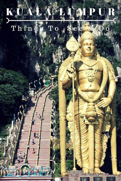 There are steep stairs leading to the cave, and the entrance is guarded by a large gilded statue. Guide To Malaysia's Batu Caves - Dress Code, Entrance Fee ...