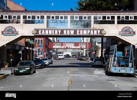 Cannery Row Monterey California Stock Photo Alamy