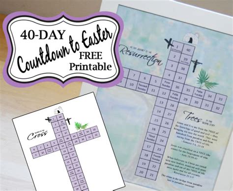 40 Day Countdown To Easter Ideas Celebrating Holidays