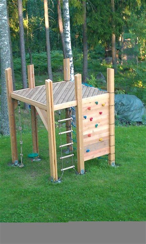 We offer an excellent basic structure with many accessories including fort, slide, sandbox, canopy,swings. 46 Creative And Fun Outdoor Kids' Play Areas - DigsDigs