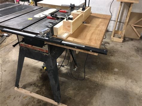 Finished My Router Table Wing For My Craftsman 113 Turned Out Great