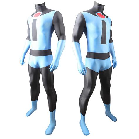 Mrcredible The Incredibles Blue Suit Cosplay Costume Costume Party World
