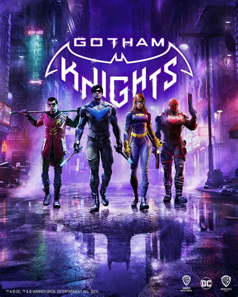 Gotham Knights Muestra Su Nueva Ilustración Y Pone Fecha Para Darnos