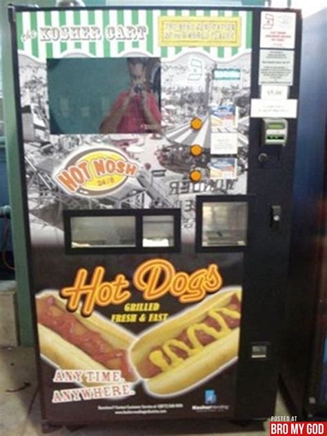 Hot Dog Vending Machines Seriously Lol With Images Vending