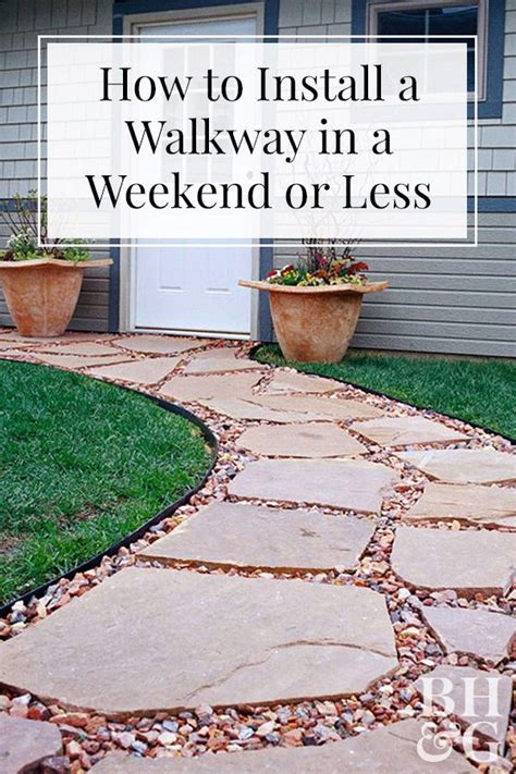 3 Walkway Designs You Can Easily Install Yourself Outdoor Diy