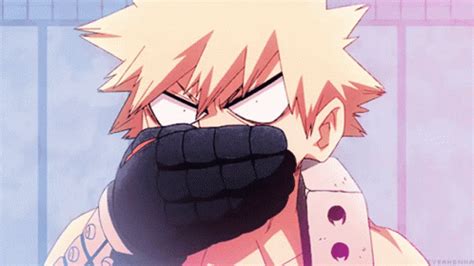 Search, discover and share your favorite bakugou gifs. Bakugo My Hero Academia GIF - Bakugo MyHeroAcademia Smile ...
