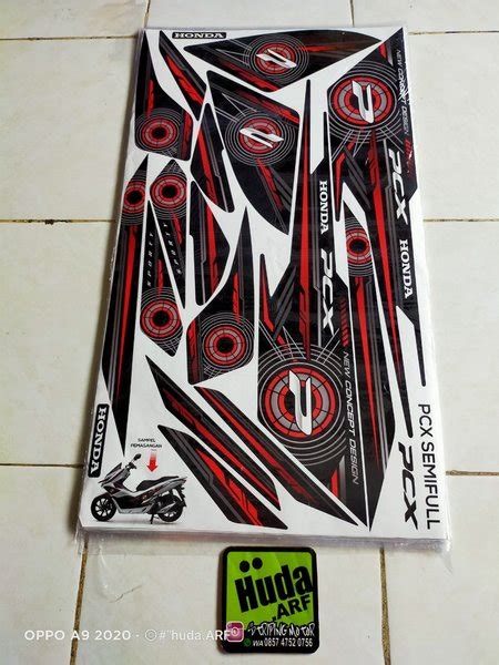 Jual Striping Sticker Lis Motor Variasi Honda Pcx Grafis Di Lapak Huda