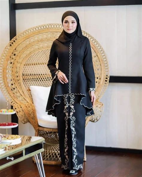 Sareema Kebaya Sulam Hijabistahub Baju Kebaya Baju Raya Baju