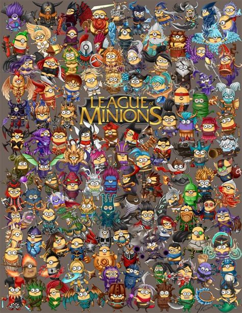 League Of Minions By Oddish Enigma On Deviantart League Of Legends