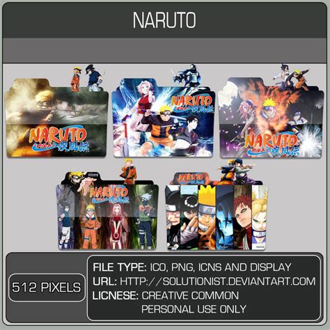 Naruto Pack By Solutionist On Deviantart