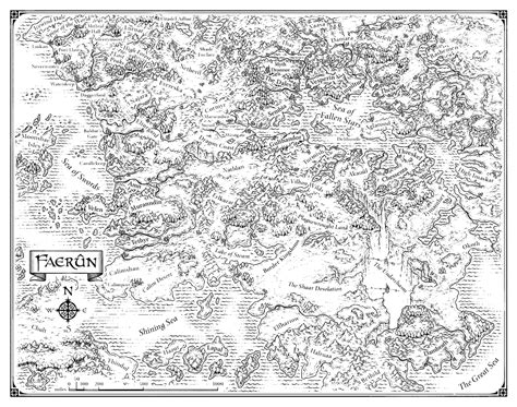 Faerun Complete Map