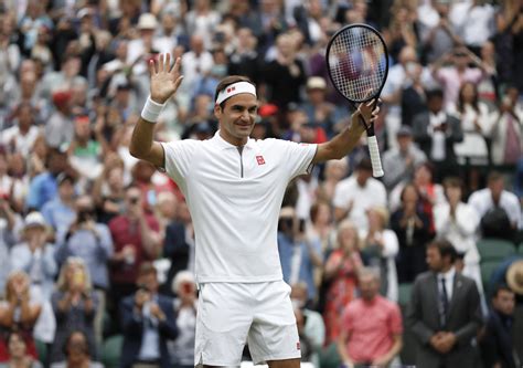 Roger Federer At The Verge Of Winning 100 Wimbledon Matches
