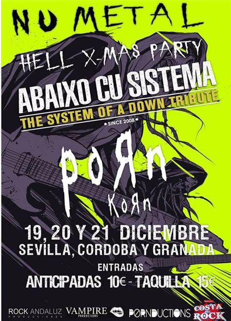 Concierto De Nu Metal Hell Mas Party En Sala Even De Sevilla Granada