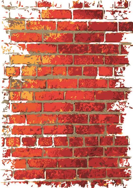 Brick Wall Object Backgrounds Vector Graphics Vectors Graphic Art