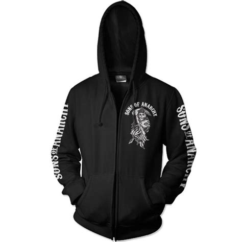 Star Spangled Reaper Official Sons Of Anarchy Hoodie From Uk