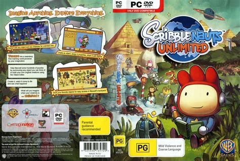 Scribblenauts Unlimited Cover Or Packaging Material Mobygames