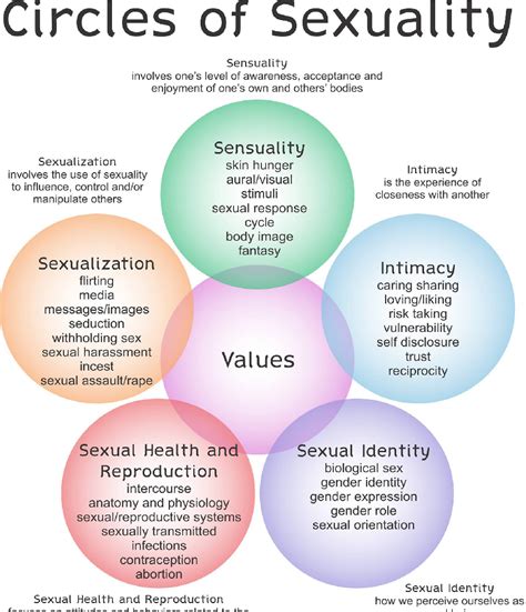 figure 1 from the circles of sexuality promoting a strengths based model within social work