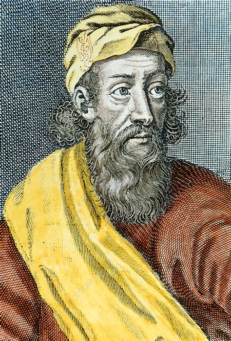 Pythagoras Ancient Greek Philosopher Stock Image H4160229