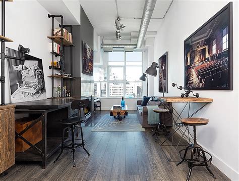 Industrial Chic Office Decor